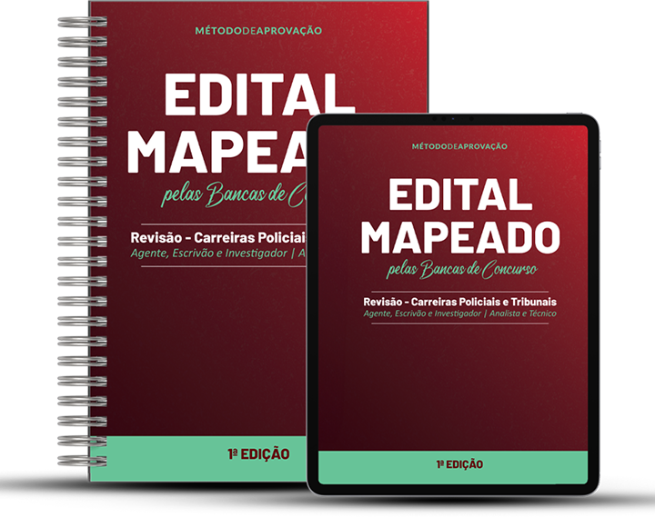 Edital Mapeado 1.0 — Policiais e Tribunais